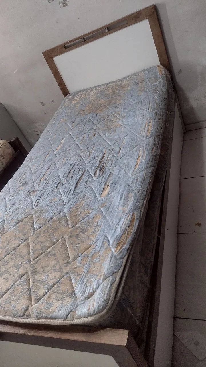 Cama solteiro com colchão  - Foto 5