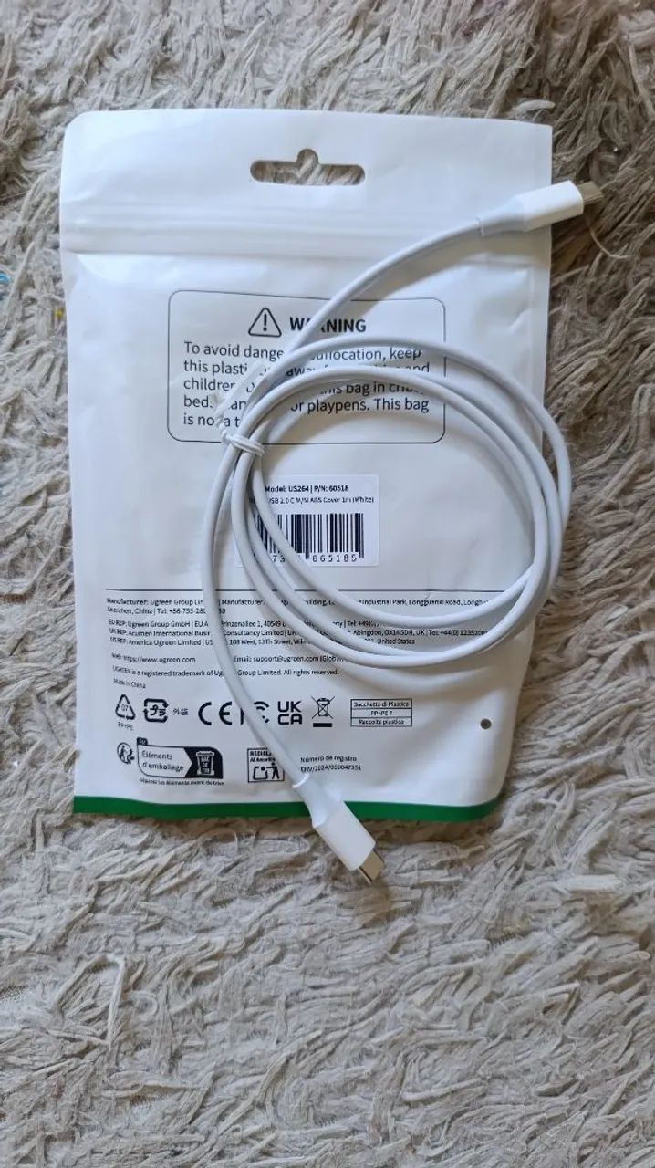 Cabo 20w Ugreen USB-C  - Foto 4
