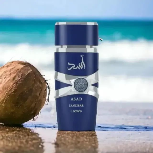 Perfume Lattafa Asad Zanzibar Limited 100ml - Beleza e Cuidados