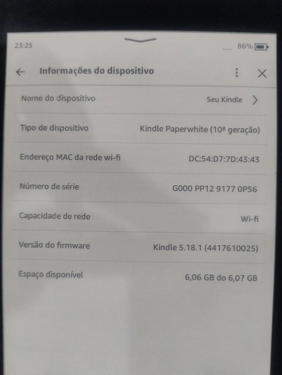 Kindle 10° Geração 