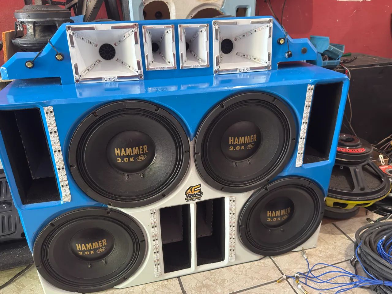 Paredão 4 HAMER zero 