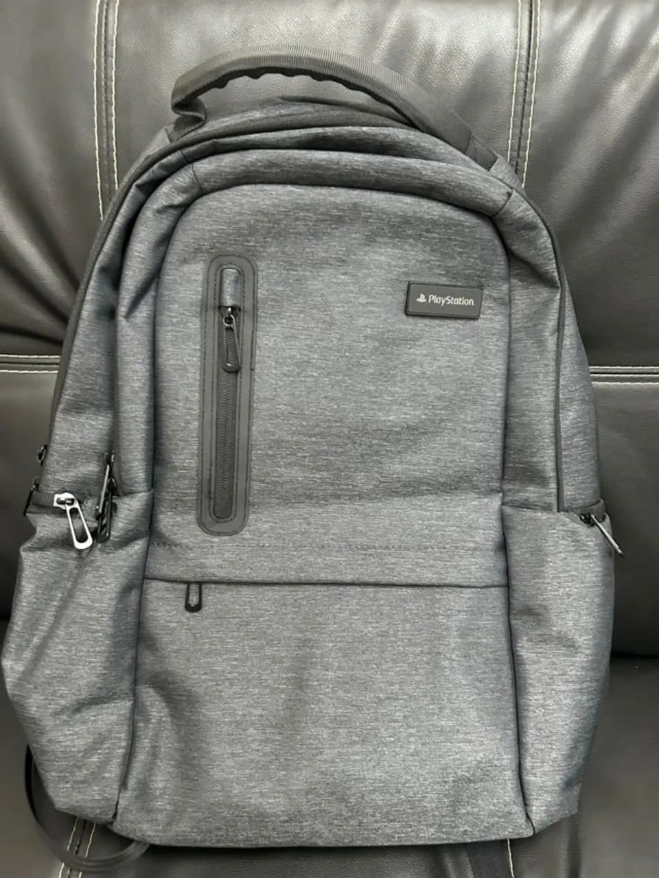 Mochila Playstation e notebook 17" personalizada de nylon impermeável - nova nunca usada - Foto 2