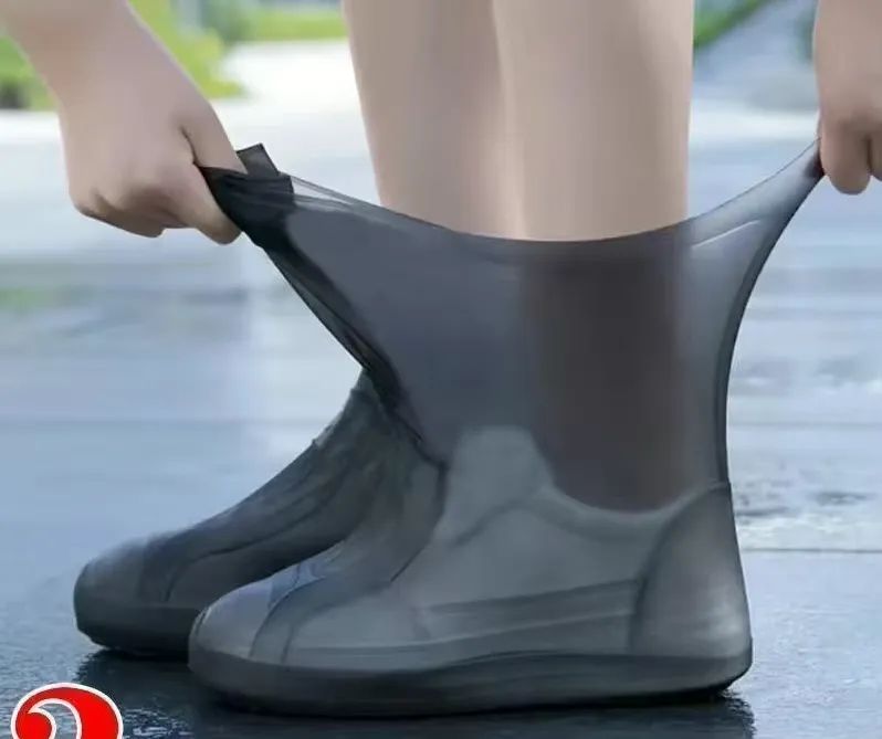 Bota de silicone de sapato para chuva - Foto 3