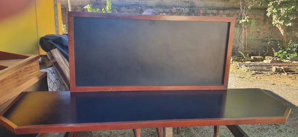 Bancada e painel de madeira  - Foto 2