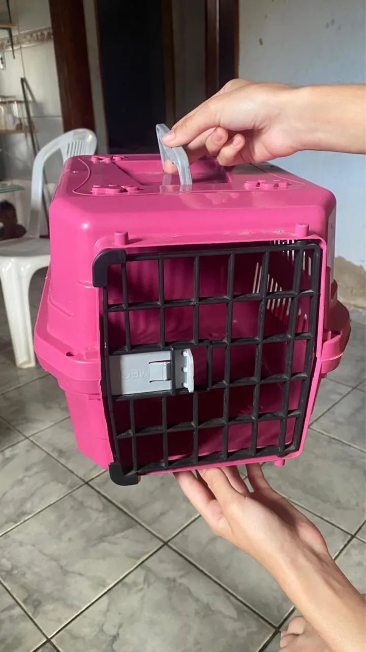 Caixa de transporte para gato 