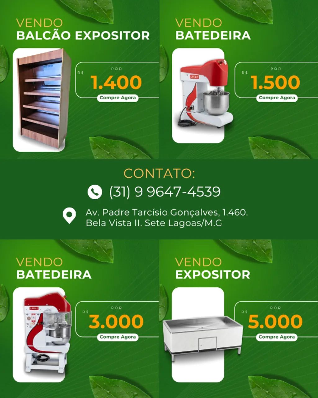 Vendo Balcão Expositor, Expositor e 2 Batedeiras - Foto 5