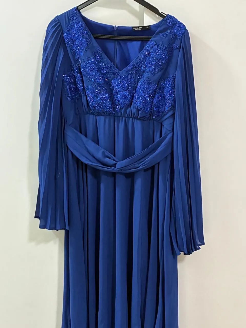Vestido de festa azul 