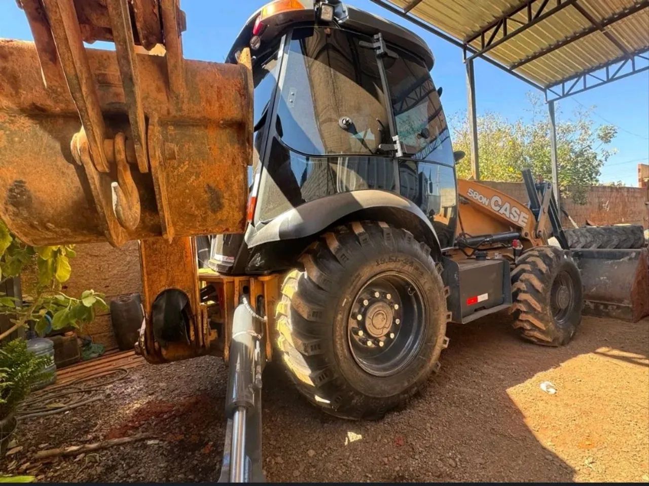RETROESCAVADEIRA CASE 580N ANO 2016. - Foto 5