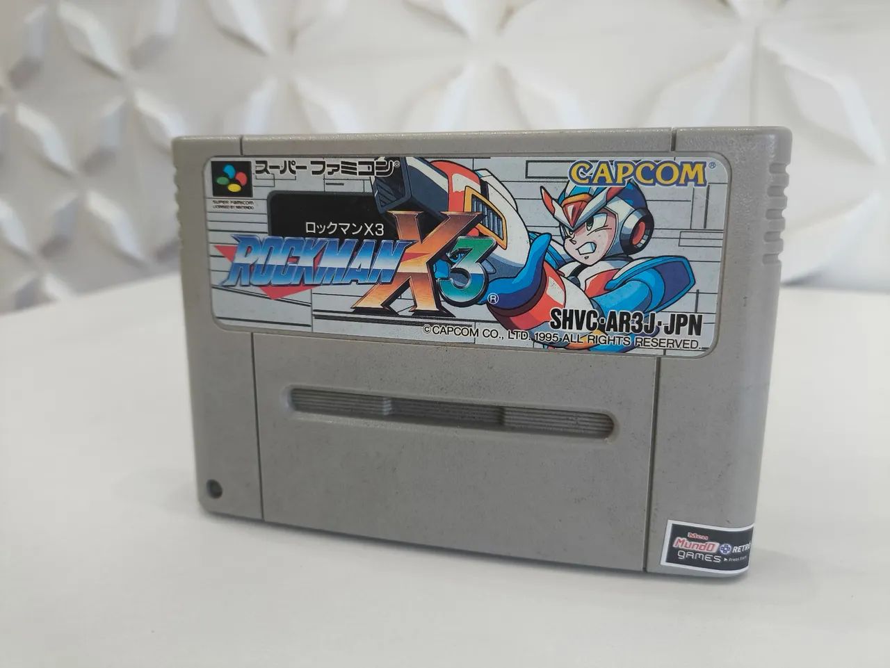 JOGO ROCKMAN X (MEGAMAN X) SUPER NINTENDO SNES SUPER FAMICOM