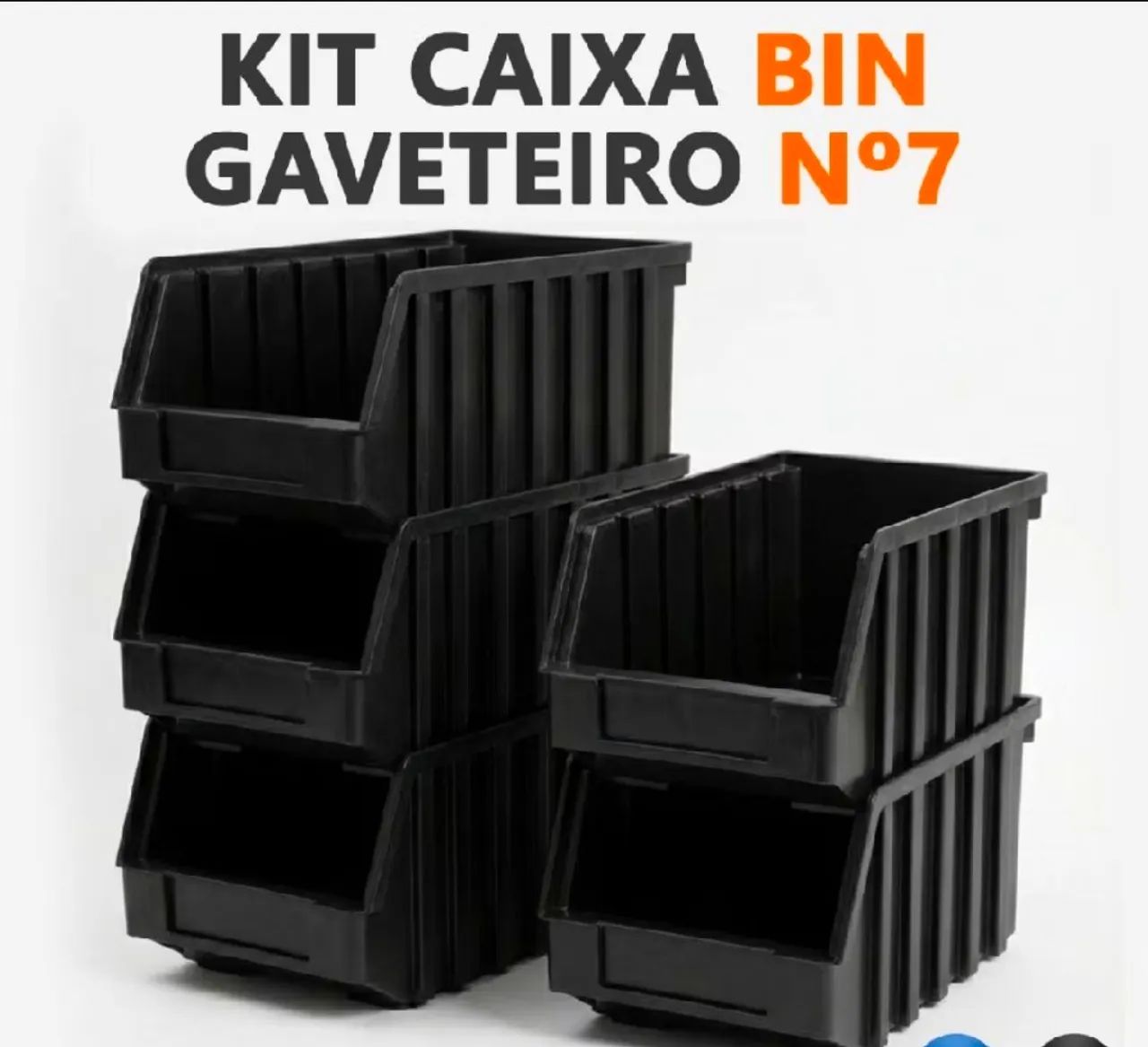 Kit 54 caixas organizadoras