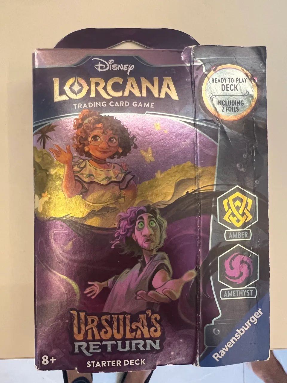 Starter Decks Disney Lorcana Ursulas Return e First Chapter - Foto 2