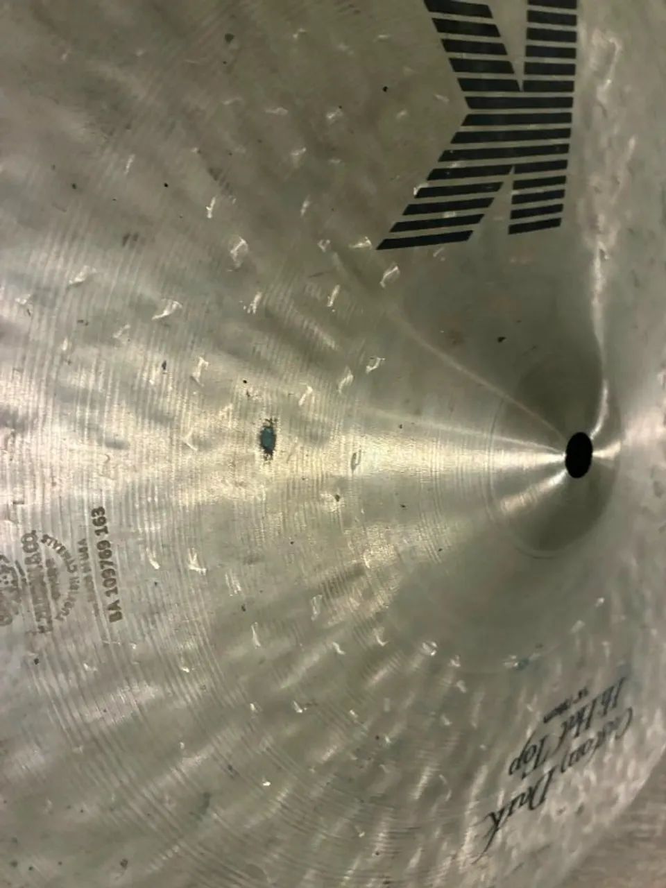 Hi Hat Zildjian K 14' Custom Dark - Medium  - Foto 2