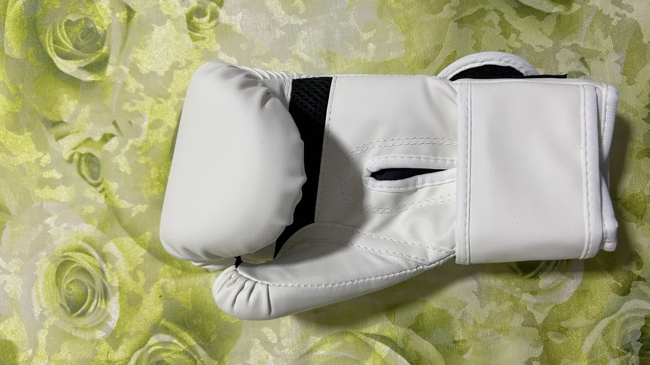 Luva de boxe/mua thai nova 10 oz - Foto 4