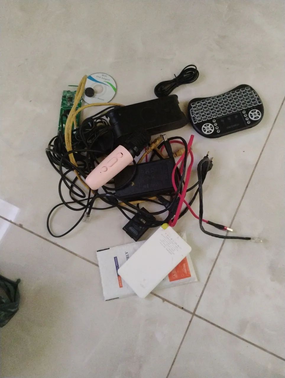 Lote de eletrônicos