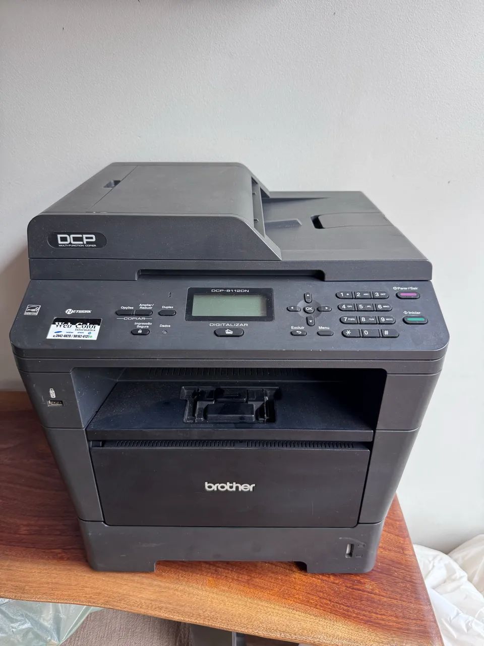 Impressora multifuncional Brother DCP 8112 - Foto 4