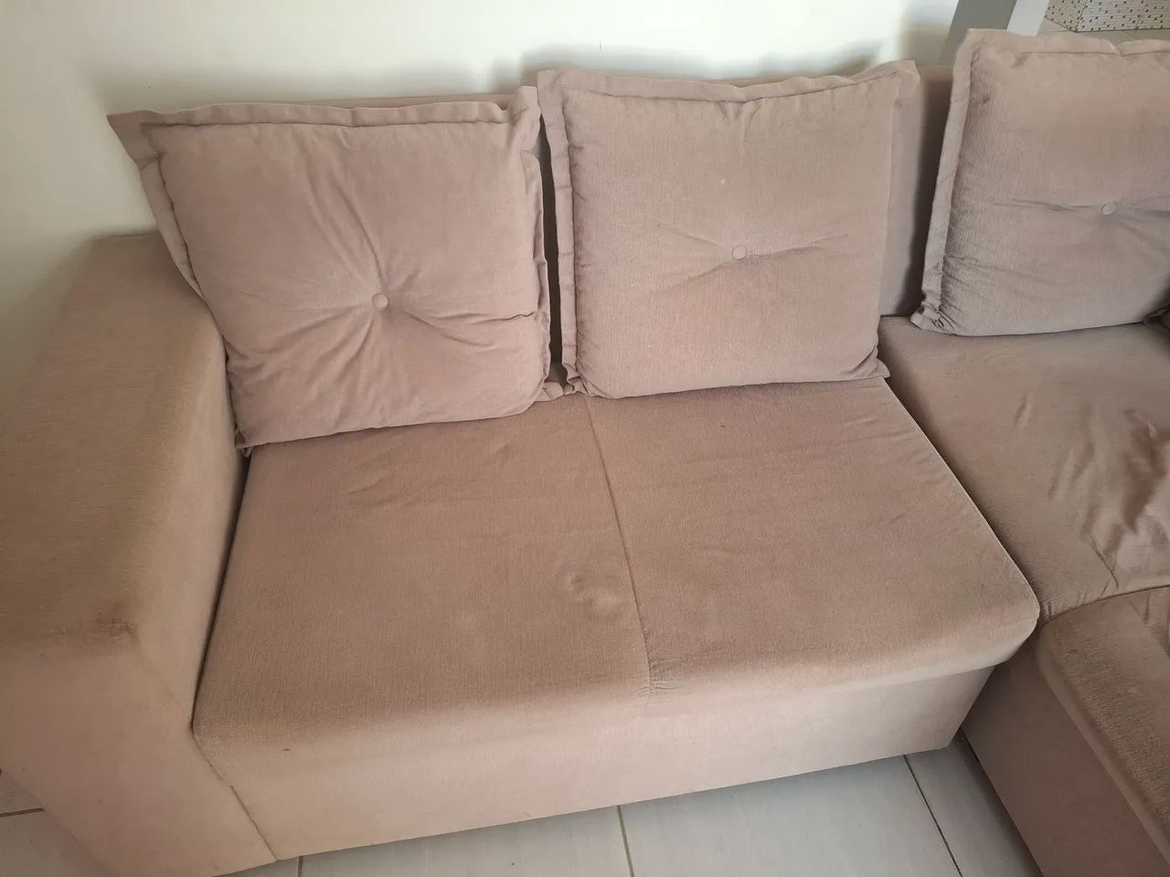 Vendo sofá em L - Foto 3