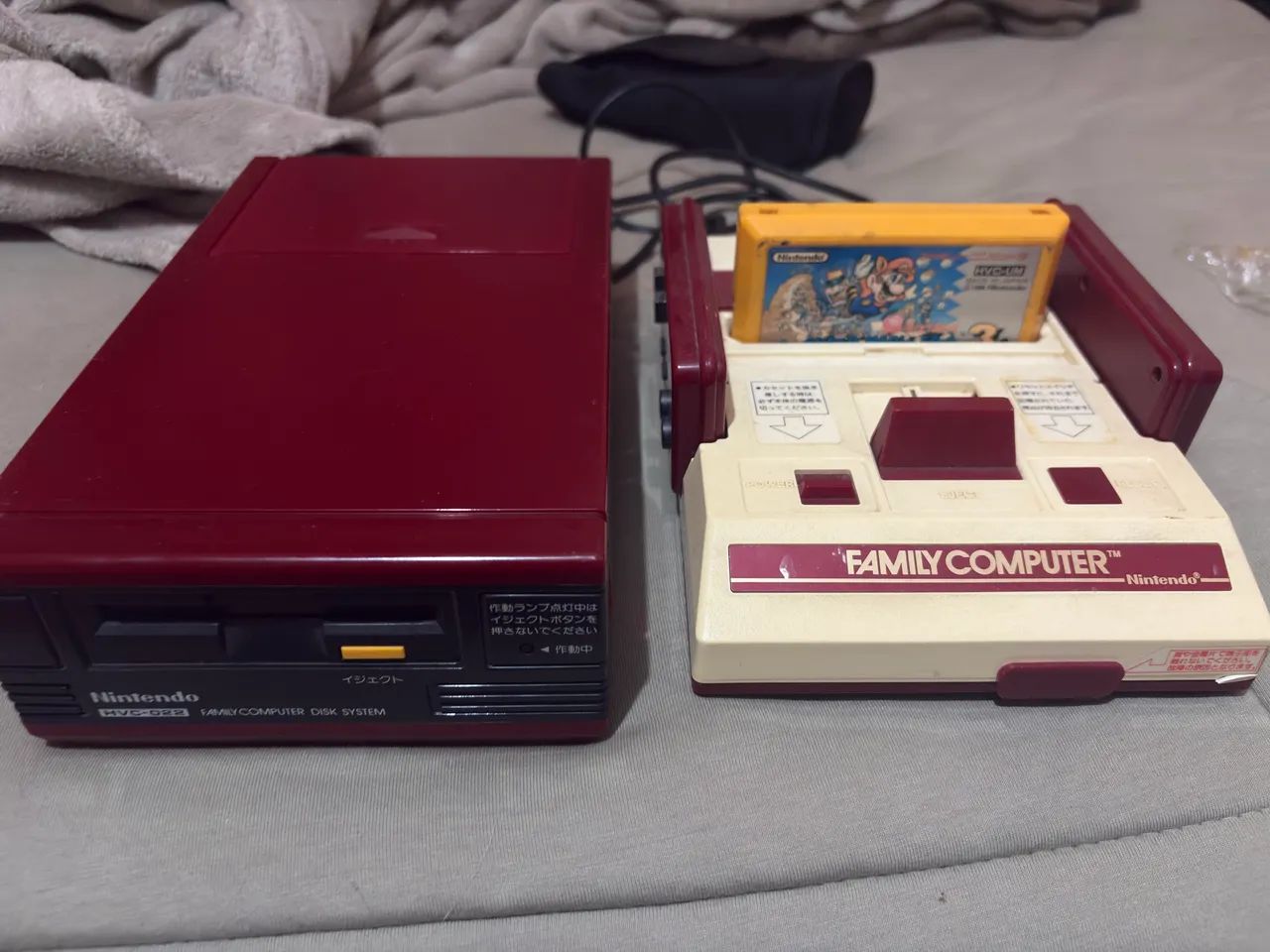 Famicom + Disk system e mario 3