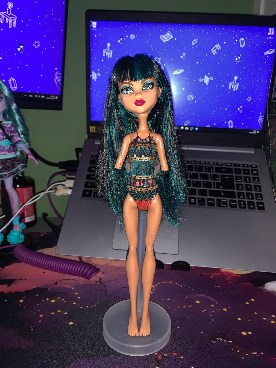 Lote monster high - deuce e cleo vendidos - Foto 5