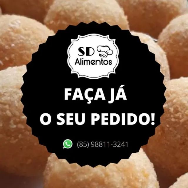 Bolinhas Petisco Salgado congelado - Foto 4