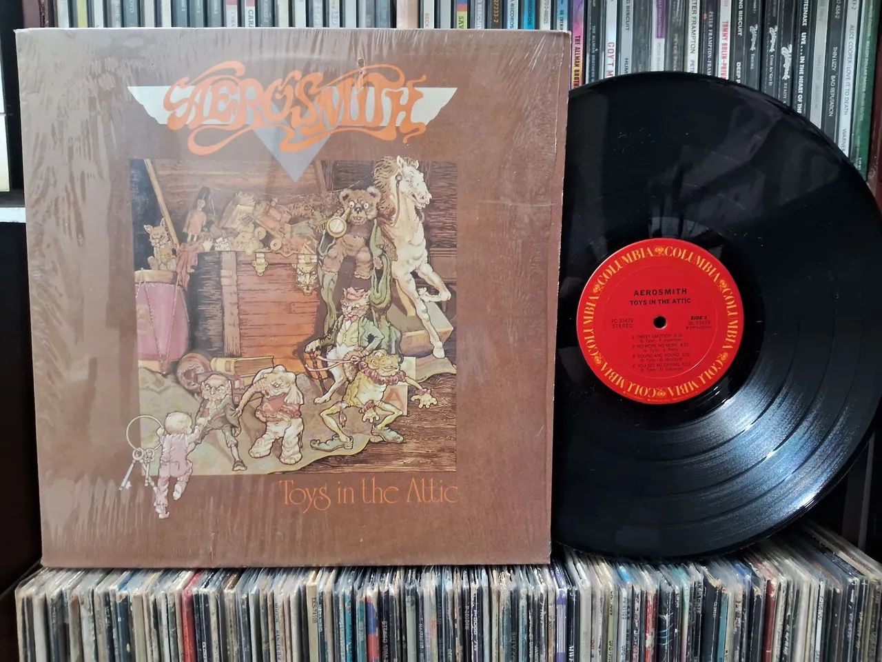 Lp Aerosmith  - Toys in the Atttic  / Imp USA 