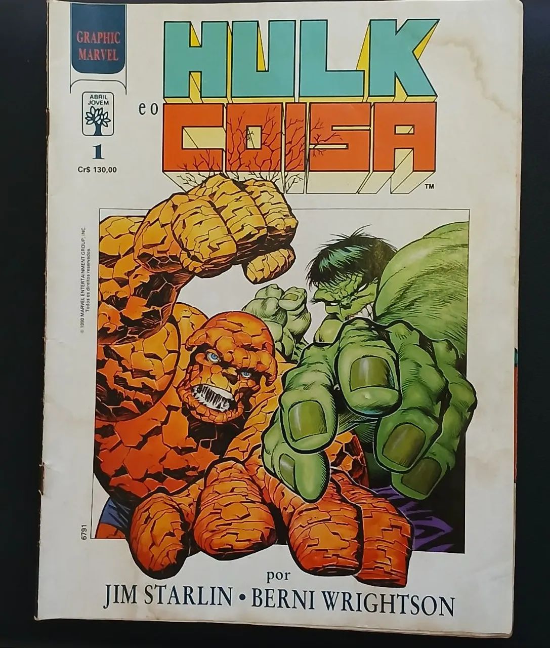 Hulk e o Coisa n1 Graphic Novel