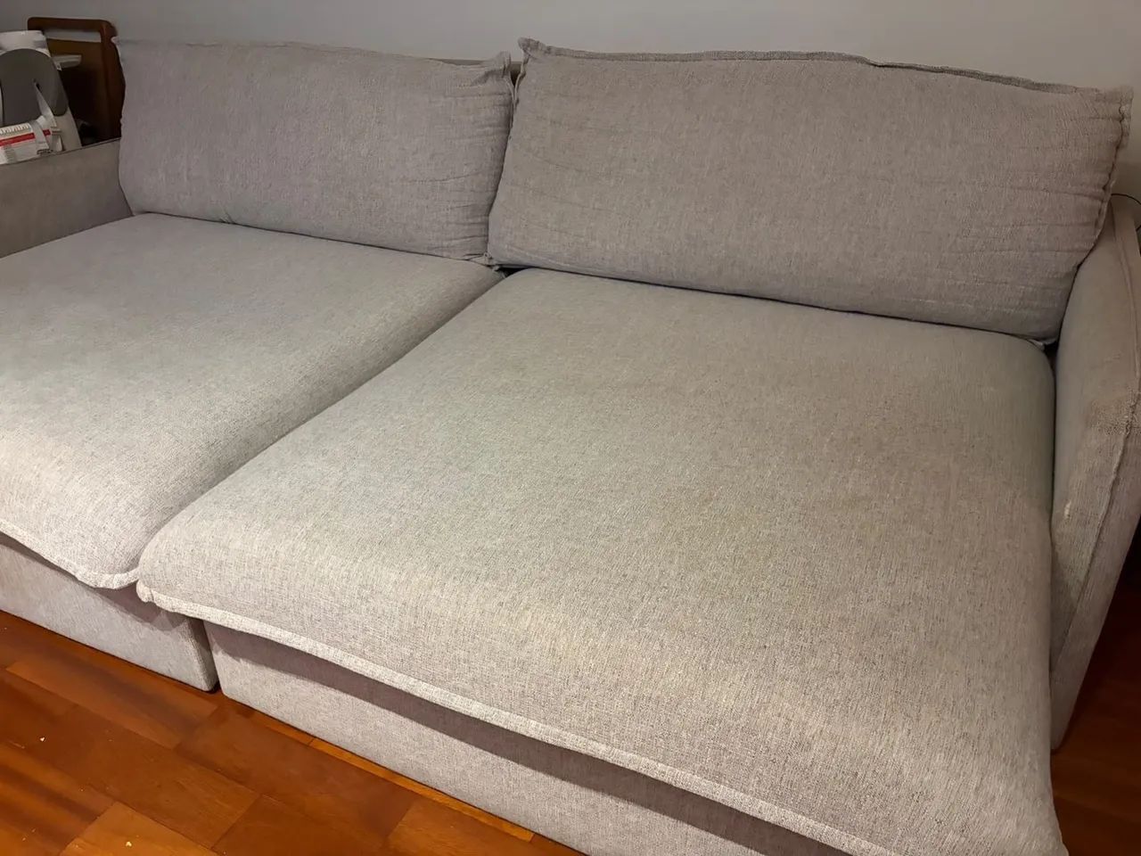 Sofá Retrátil grande 2,55 m - ótimo estado - Foto 3