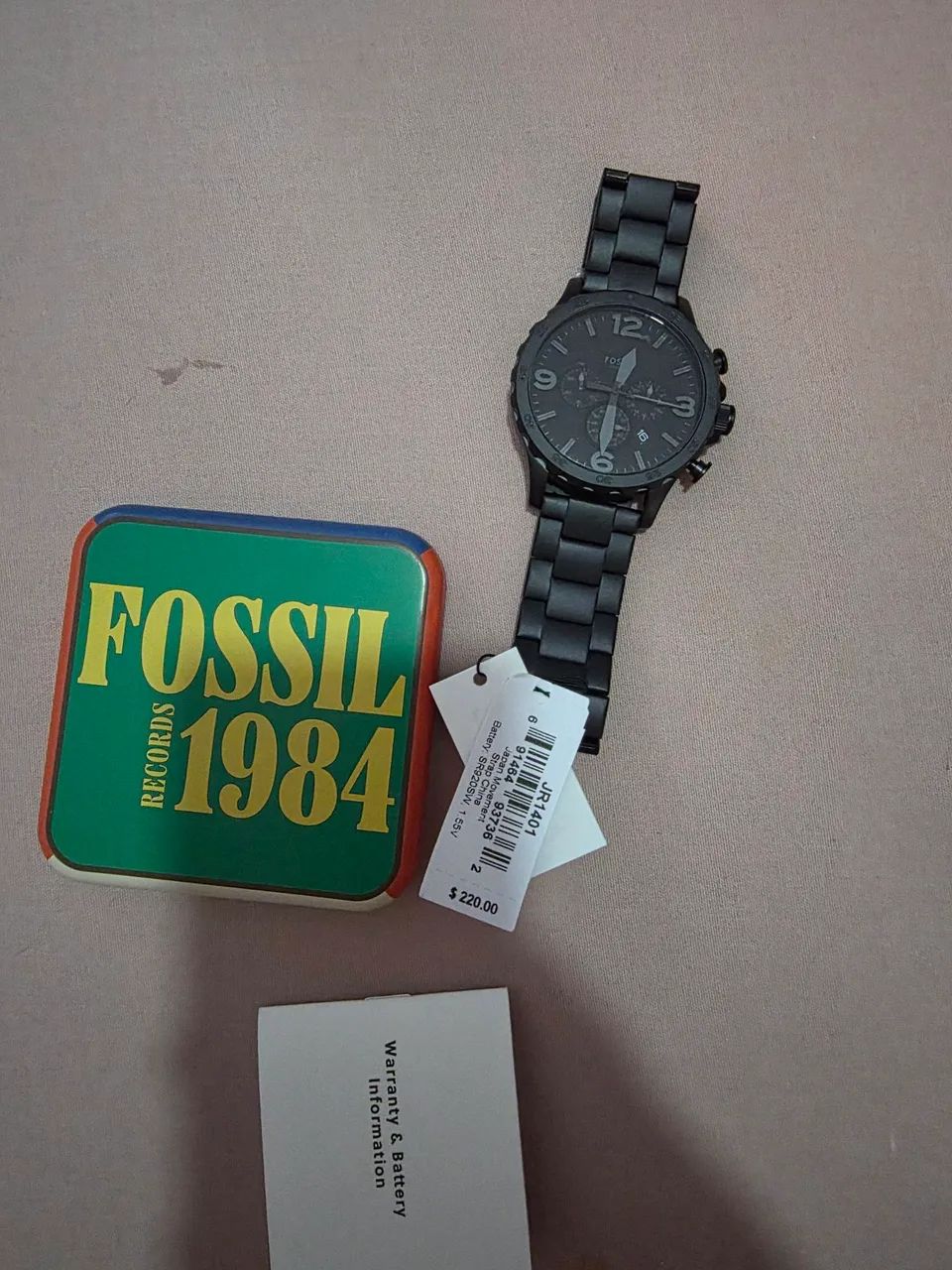 Relógio Fossil 1984 (LACRADO)