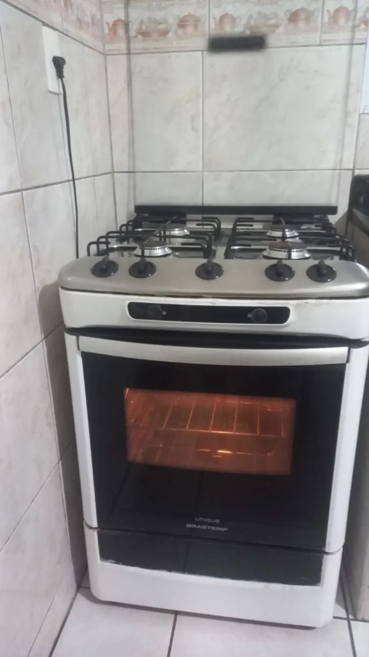Fogão Brastemp Unique usado. - Foto 3