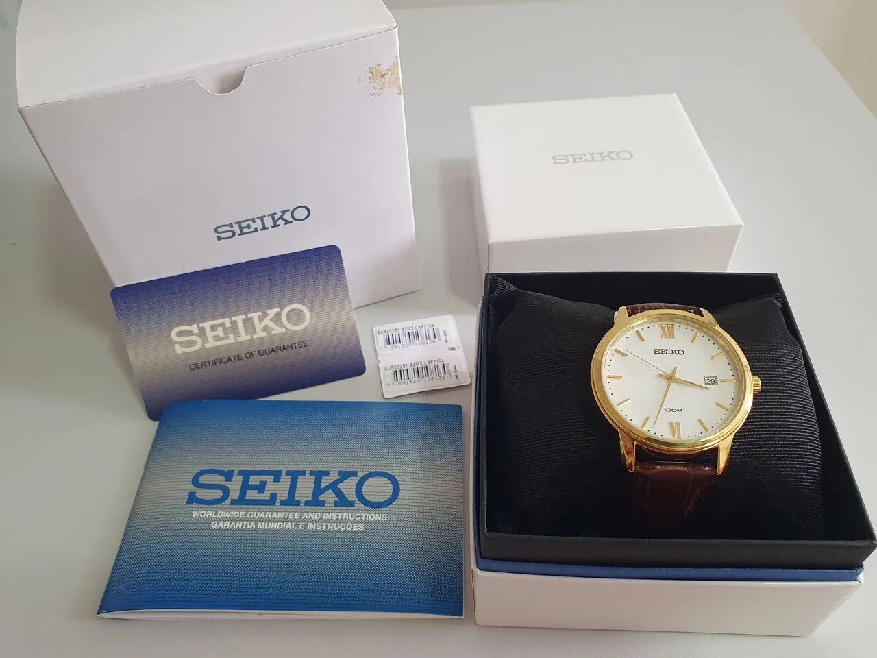 Relógio Masculino Seiko SUR202B1 B3MX - Full Set - Foto 2