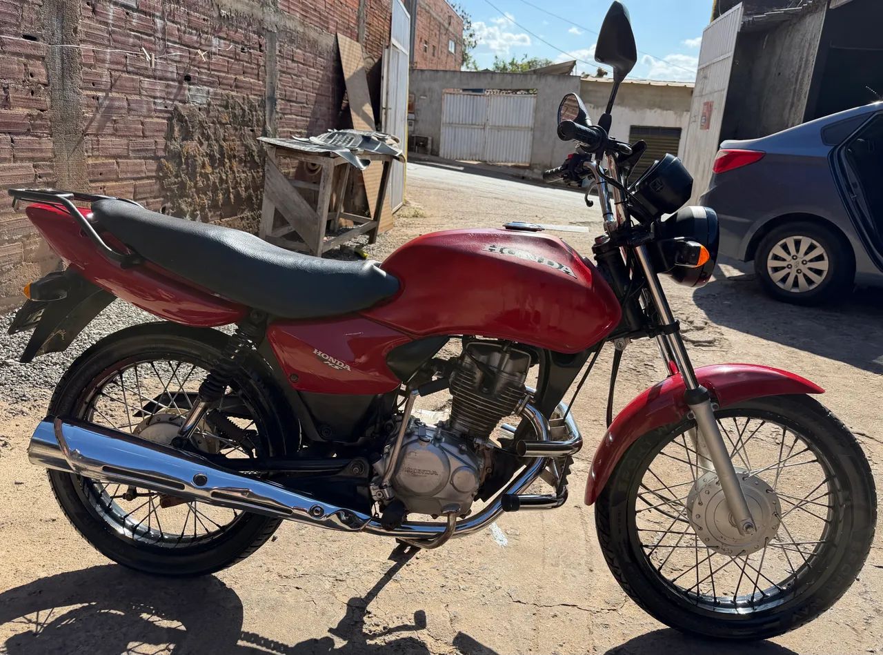 Honda CG 125 Titan ES Vermelha 2001 - Foto 3