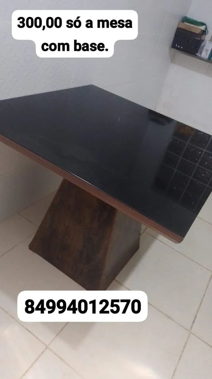 Mesa base de vidro  - Foto 2