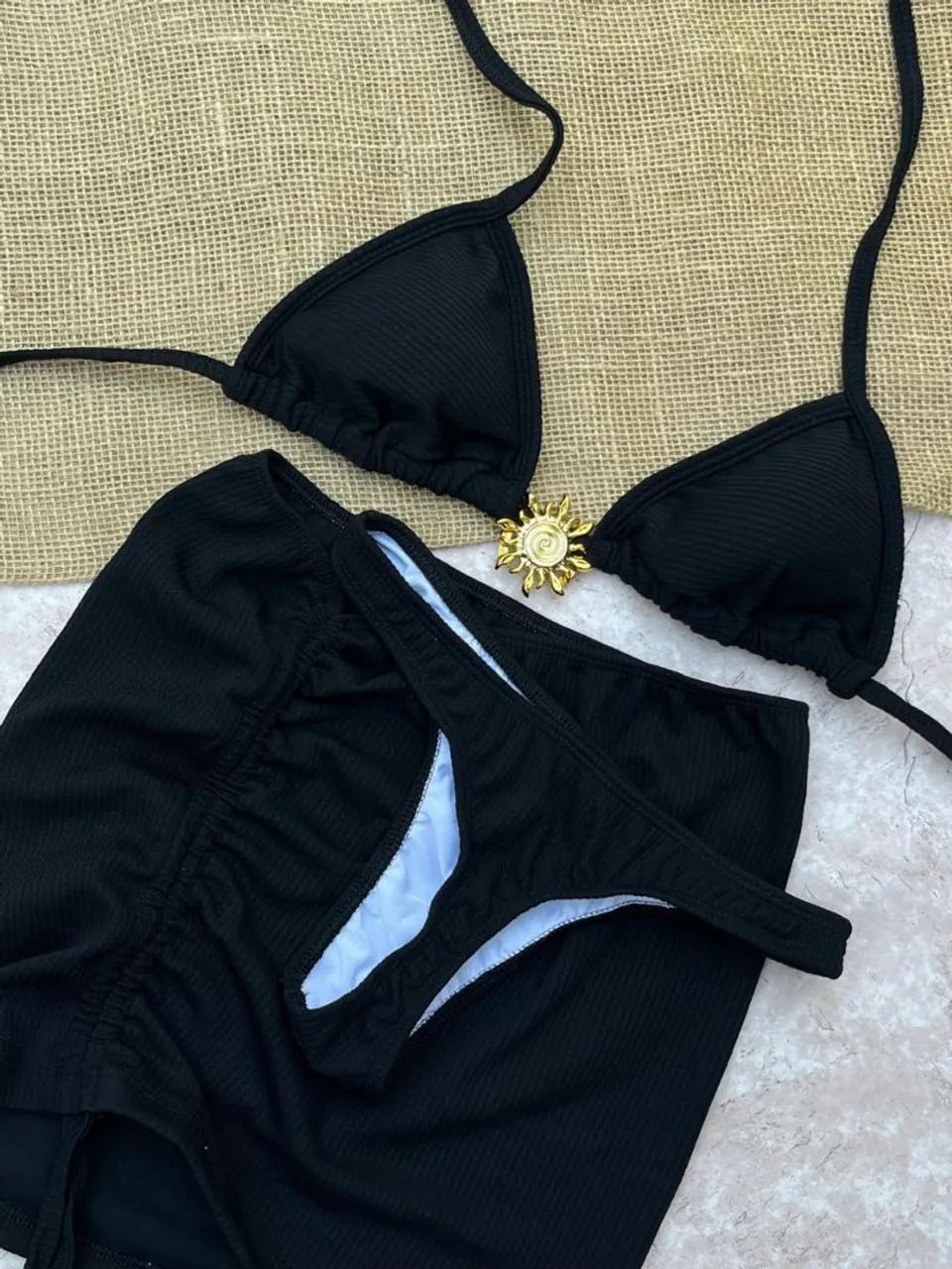 Biquíni+ saída de praia 