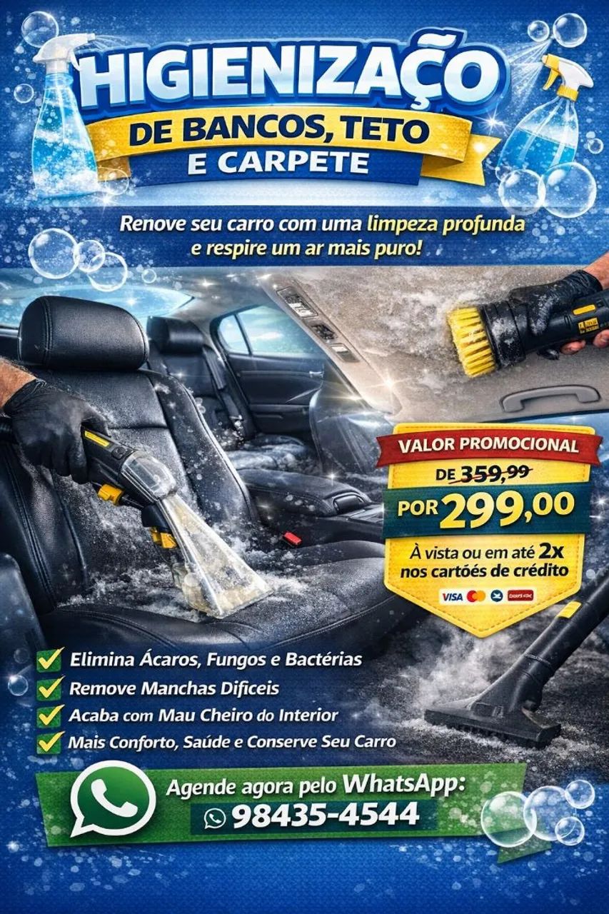 Higienização de estofados profissional  - Foto 4