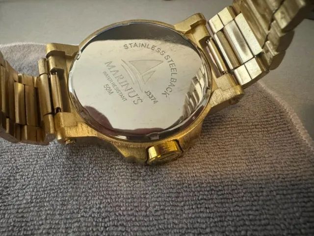 Relógio Marinus Dourado J3374 - Elegante e Imponente - Foto 2