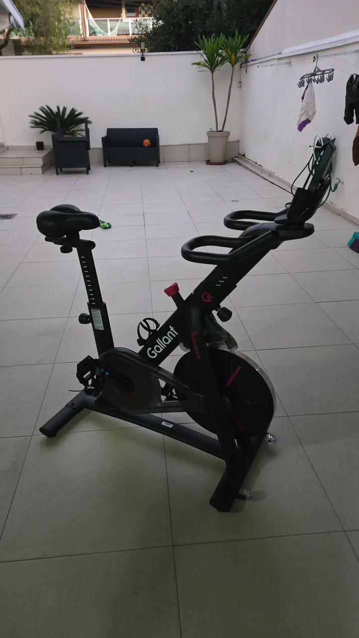Bicicleta Ergométrica Spinning Gallant Connect Max Magnética - Foto 4