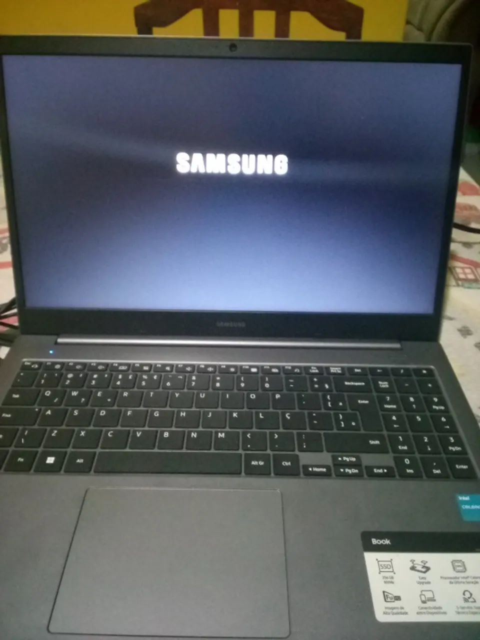 Notebook Samsung Intel Celeron 