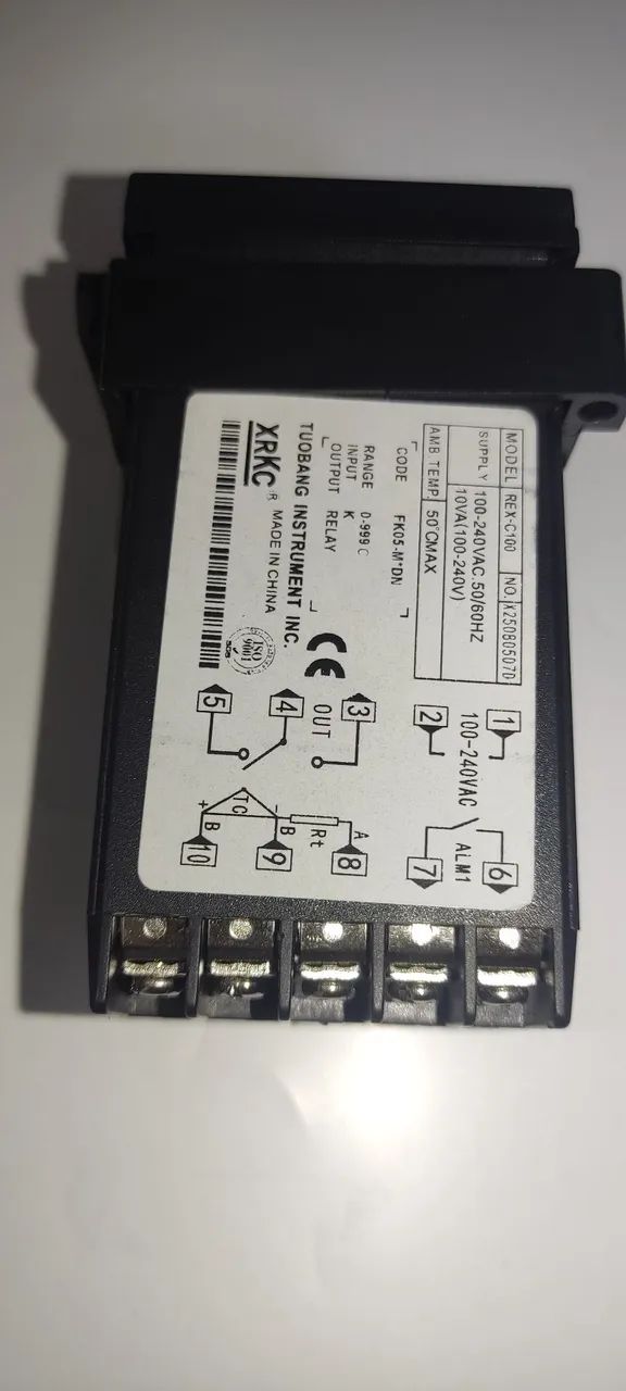 Controlador de temperatura digital Rex C 100 apropriado para máquina separadora de tela - Foto 2