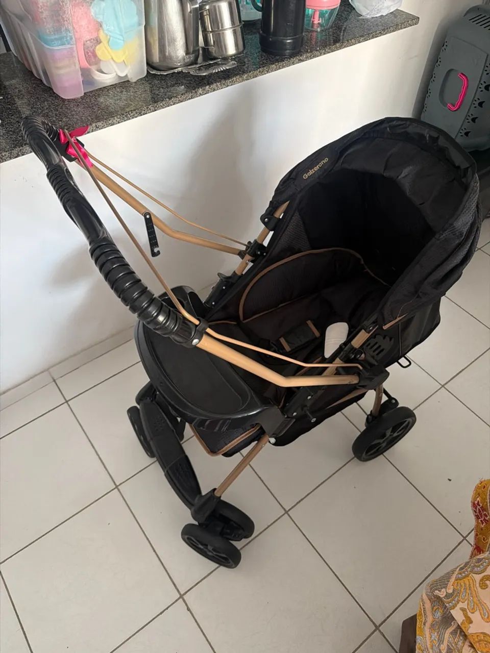 Carrinho de bebê galzerano  - Foto 4
