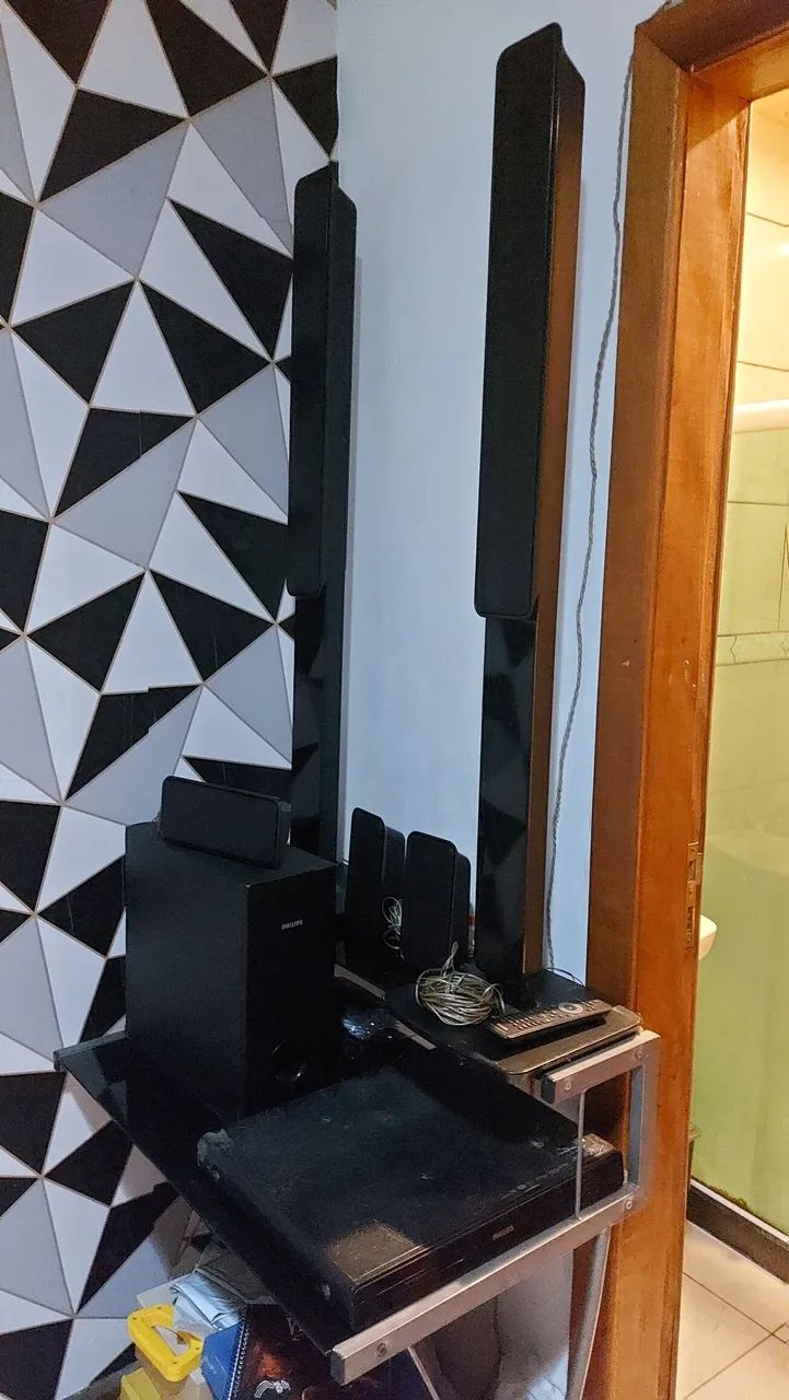 Home Theater Philips 1000w (Defeito)