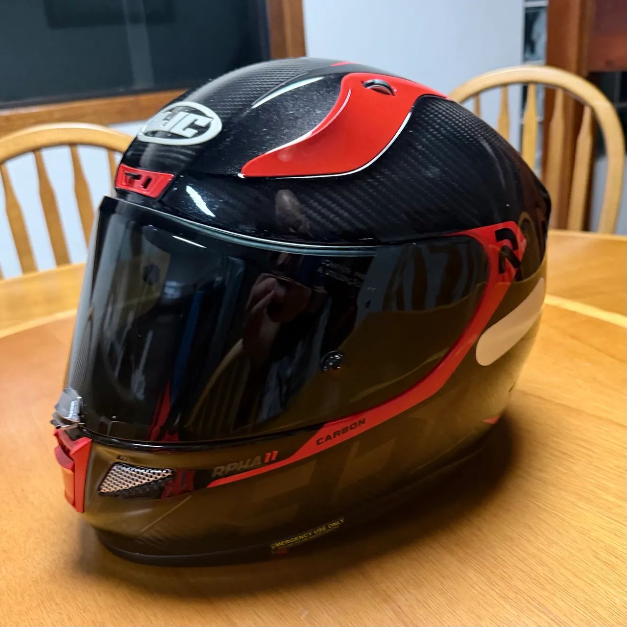 Capacete HJC RPHA 11 Carbono  - Foto 2
