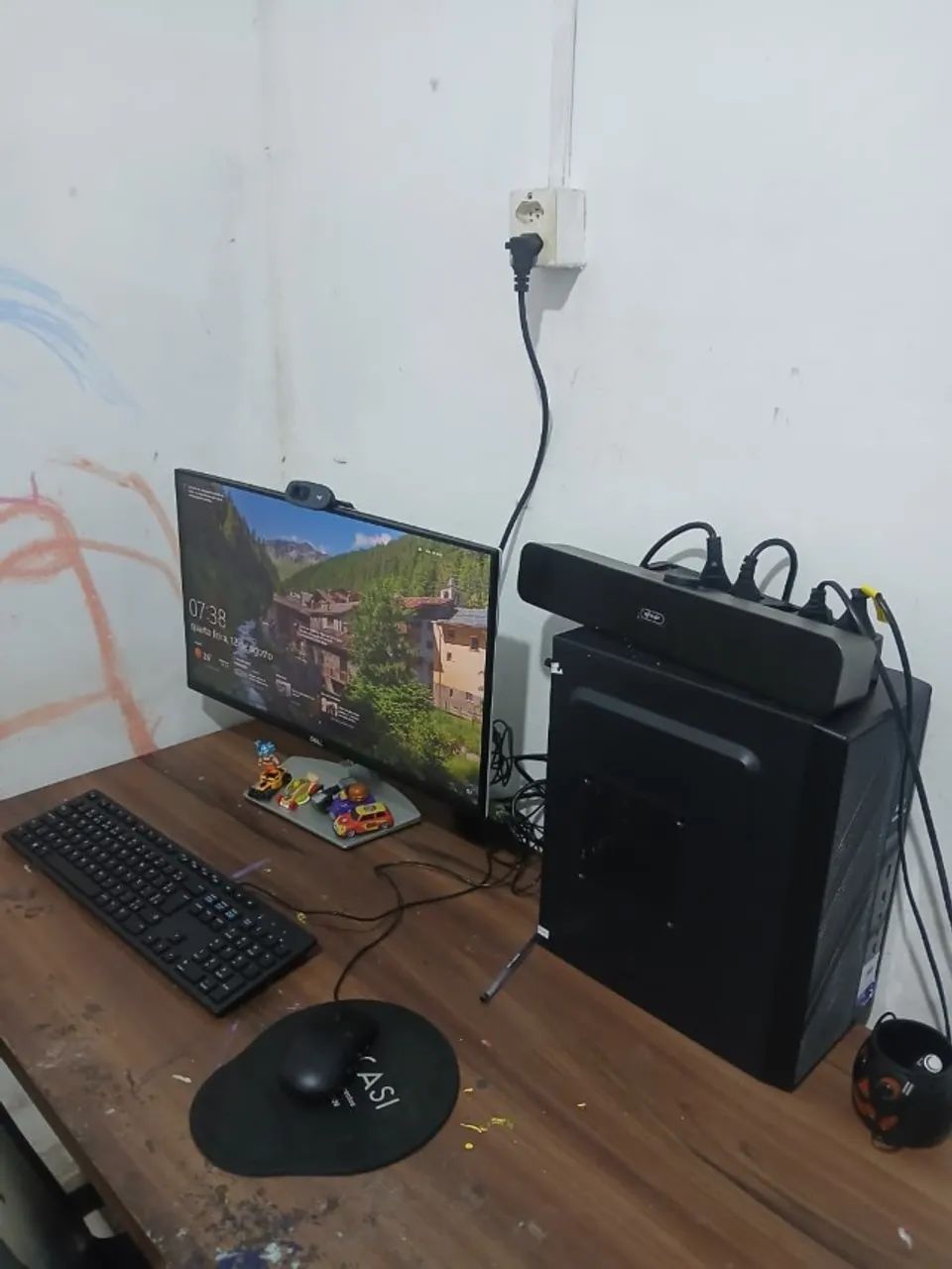 Computador completo com monitor de 24p