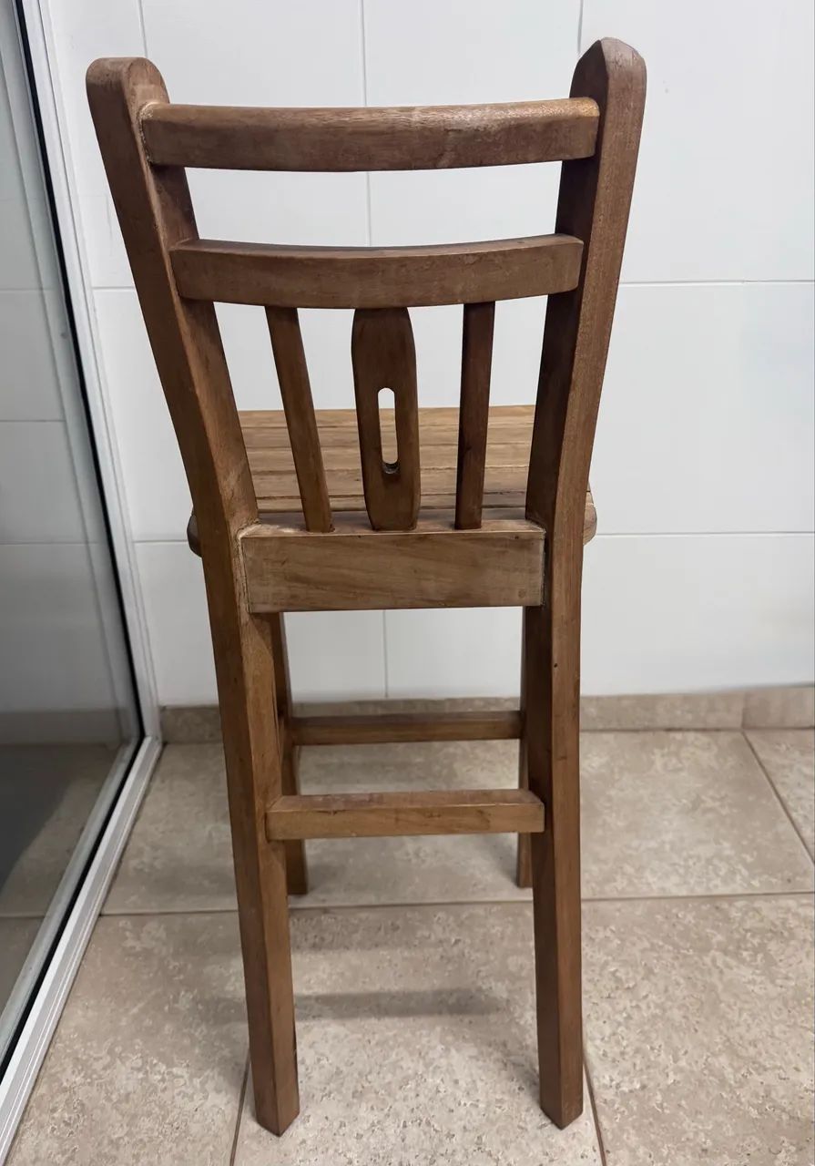 Par de banquetas altas com encosto - Foto 3