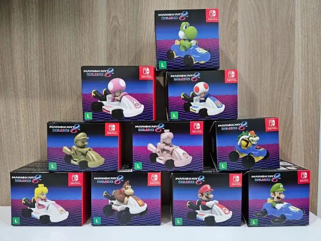 Coleção Completa Mario Kart Deluxe Mc Donalds 2024 (NOVO)