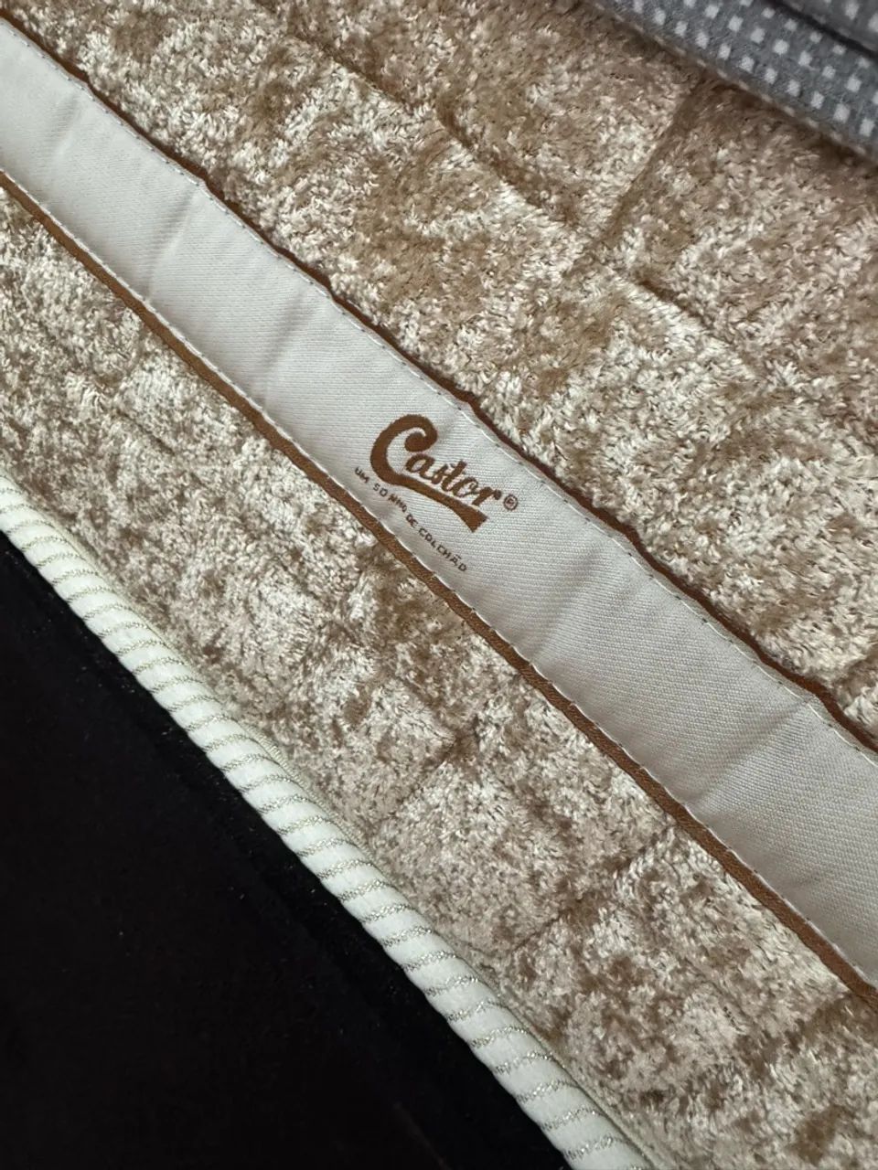 Cama King size com cabeceira e Colchão Castor - Foto 2