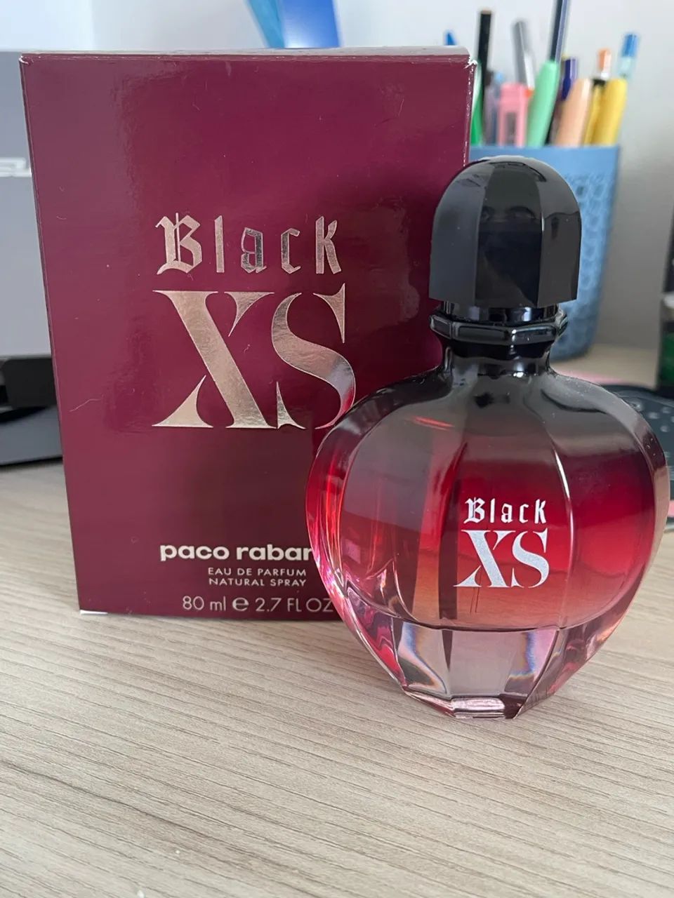Perfume Paco Rabanne Black XS 80ml com caixa - Foto 3