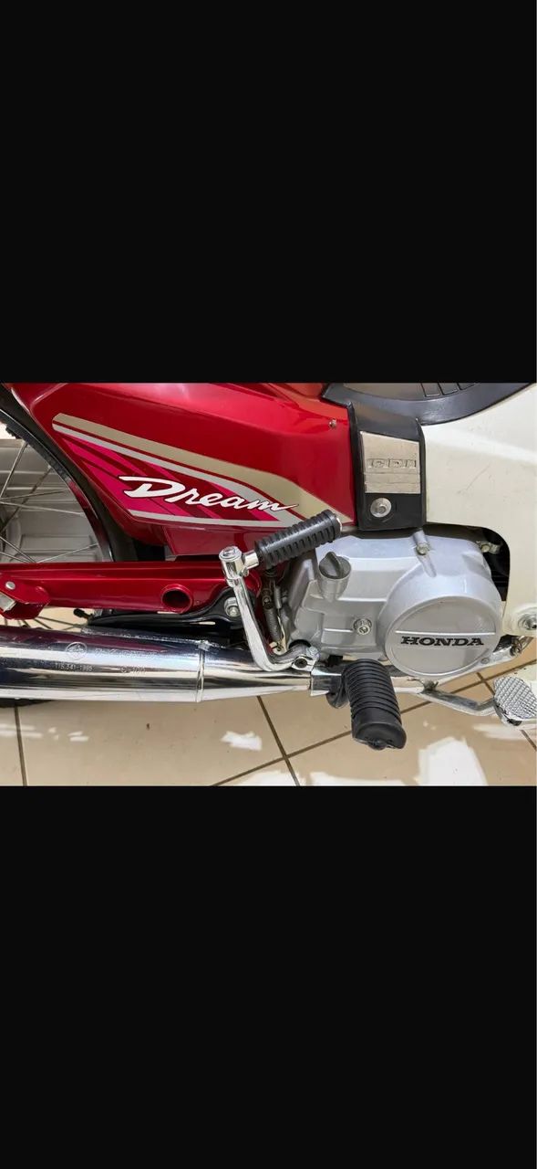 RARIDADE , HONDA C 100 DREAN  , ELA TÁ TODA RESTAURADA. - Foto 5