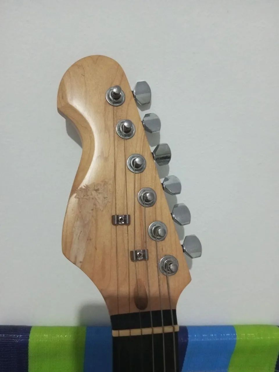 (não envio) Guitarra PHX Stratocaster HSS - Canhoto (Oportunidade/Desapego) - Foto 3