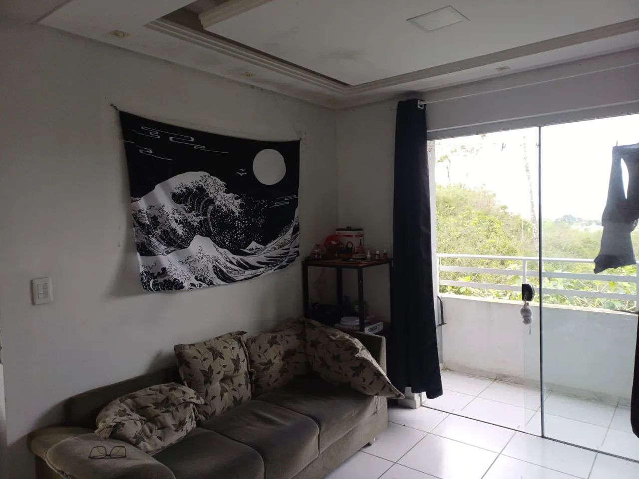 Apartamento com churrasqueira 