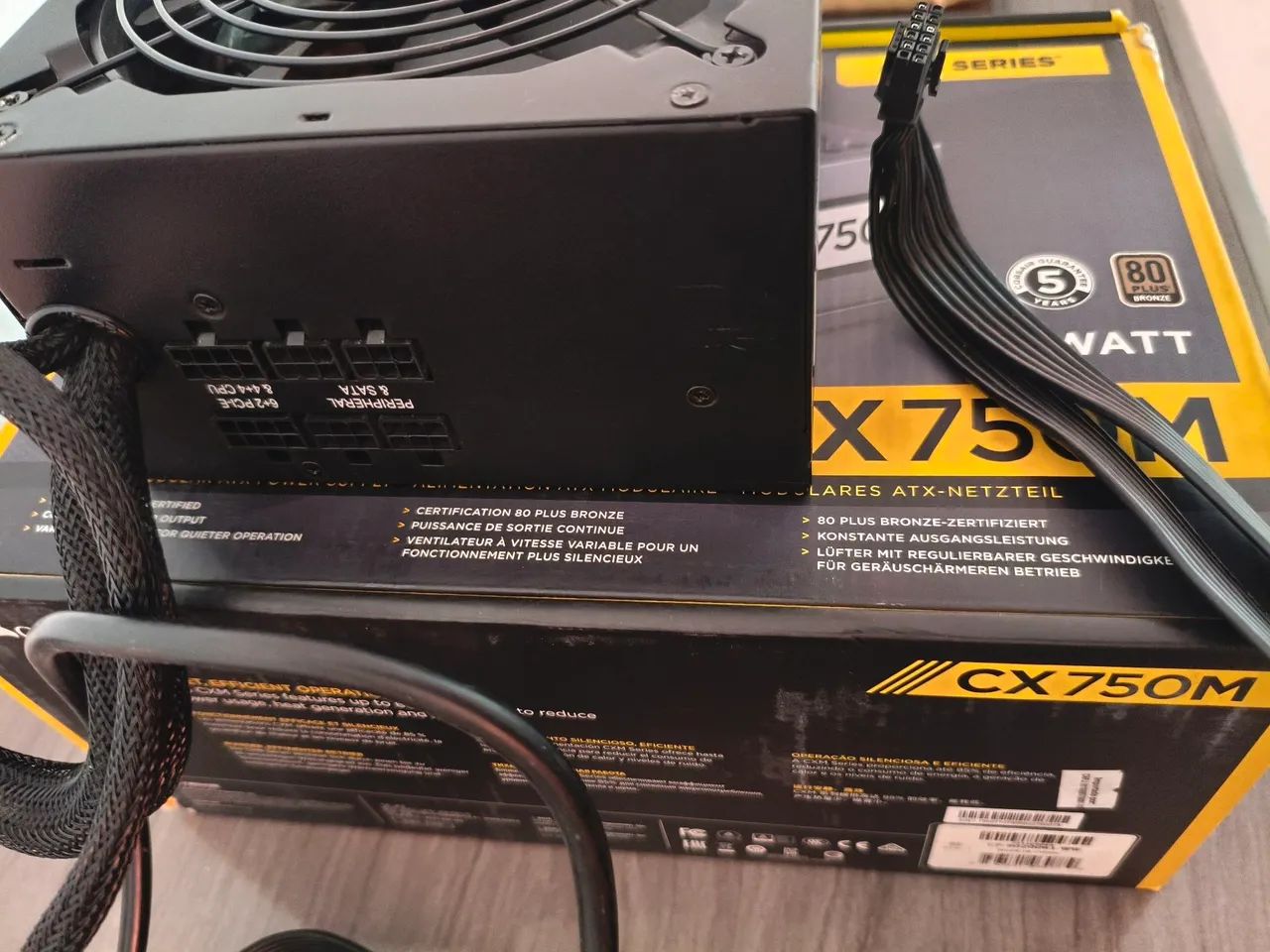 Fonte Corsair 750w - Foto 4