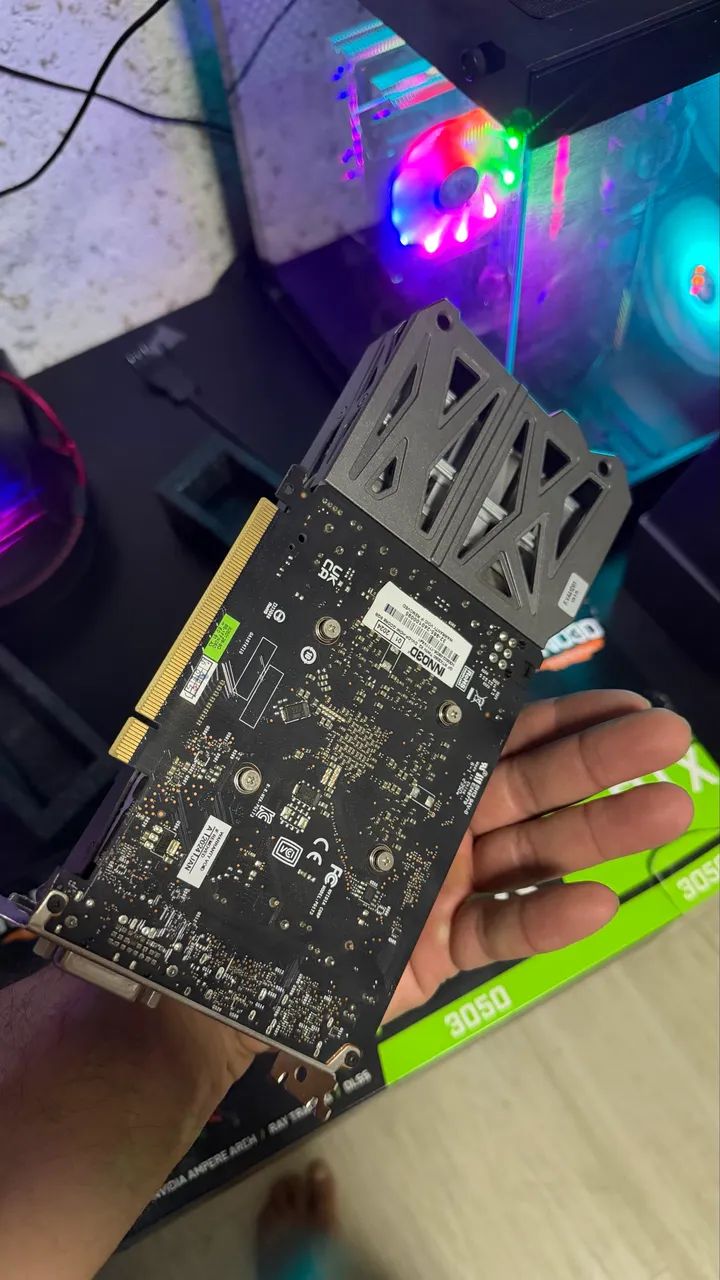 Rtx 3050 8gb em excelente estado!! Praticamente nova!  - Foto 3